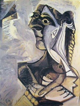  asistente Pintura - femme assise 1 1971 Cubismo